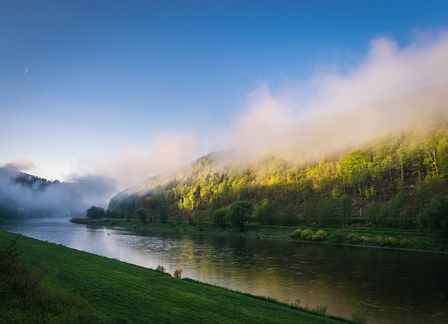 Camping an der Elbe