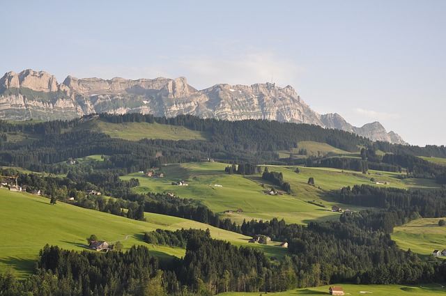 Camping in den Bergen der Ostschweiz