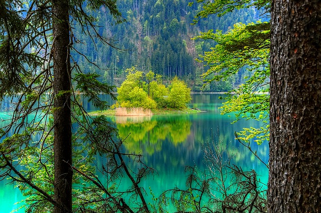 Eibsee in Bayern